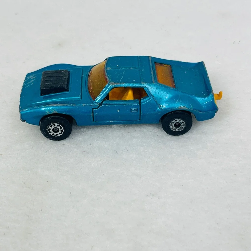 Vintage Matchbox Superfast No 9 AMX Javelin Blue 1972 Lesney Made in England